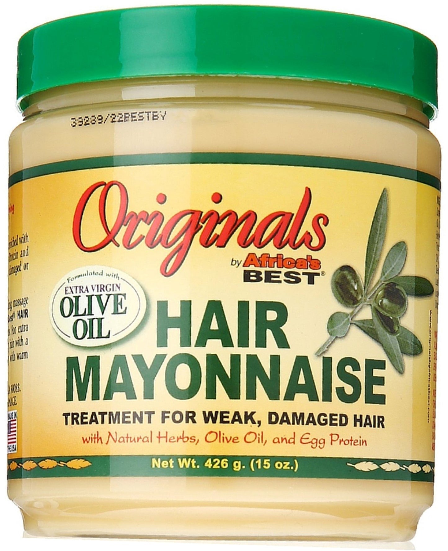 U/S Organic Hair Mayo Size 15.Z U/S Organic Hair Mayo 15.Z