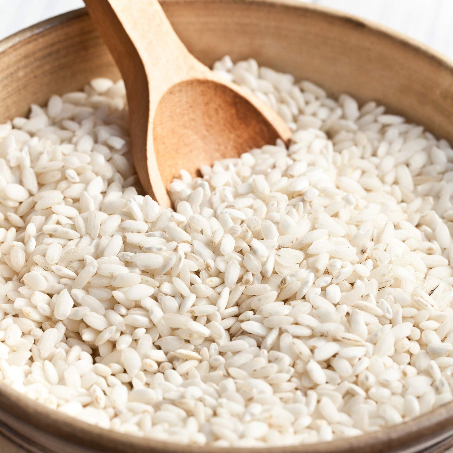 Food To Live Organic Arborio Rice, 8 Ounces Non-Gmo, Short-Grain White Rice Variety, Superfino, Vegan, Kosher, Bulk. Creamy Text