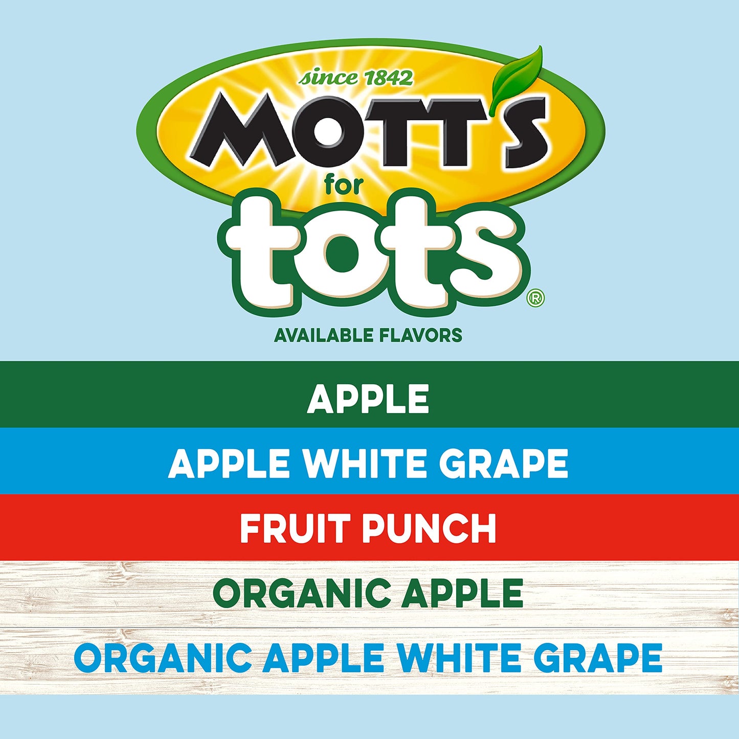 Motts for Tots Apple Juice, 6.75 fl oz Boxes, 8 Pack, Kid-Friendly Drink