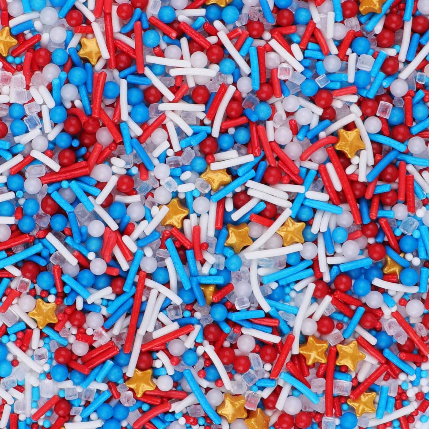 Red White And Blue Sprinkles - Patriotic 4Th Of July Sprinkles For Cake Decorating 4.6Oz Jimmies Nonpareils Stars Sprinkle Mix Edible Cake Sprinkle For Baking Cookie Cupcake Ice Cream Toppings