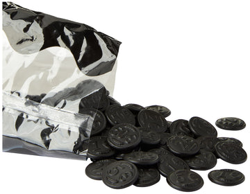 Licorice In Kilobag - K&H Munten Drop (Kraepelien & Holm Coin Licorice / Liquorice) (2.3-Lb)