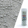 Edible Silver Sugar Pearls Sprinkles Candy Mix Size Pearls Cake Decorations Cupcake Toppers Decorating Perfect for Wedding Party