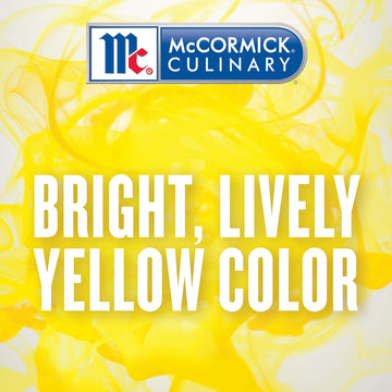 Mccormick Culinary Egg Shade (Yellow) Food Color, 32 Fl Oz - One 32 Fluid Ounce Bottle Of Egg-Shade Food Coloring With Bright, Lively Yellow Color Perfect For Frosting, Icing, Cakes, Cookies And More