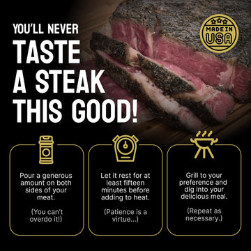 MIS RUBINS BLACK MAGIC SEASONING Charcoal BBQ Seasoning Rub, 5 Oz Shaker