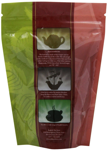 English Tea Store Loose Leaf, Peony White Needle Tea, 2 Ounce