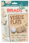 Brads Raw Organic Sea Salt Cauliflower Veggie Flats, 3 OZ