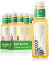 Oriental Leaf Unsweetened Iced Tea - Bottled Green Tea, 16.9 Fl Oz Bottles (Pack Of 15), Brewed Tea Drinks, Sugar Free, 0 Calori