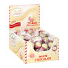 Lindt LINDOR White Chocolate Peppermint Truffles, White Chocolate Candy with Smooth Peppermint Truffle Center, 25.4 oz., 60 Coun