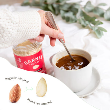 Barney Butter Powdered Almond Butter, Unsweetened, 8 Ounce Jar, No Added Sugar or Salt, Non-GMO, Gluten Free, Keto, Paleo, Vegan
