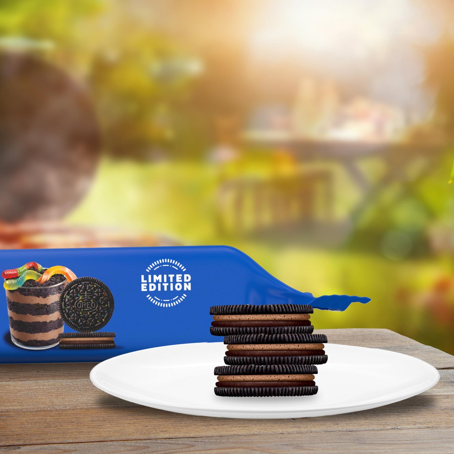 Oreo Dirt Cake Chocolate Sandwich Cookies, Limited Edition, 10.68 Oz