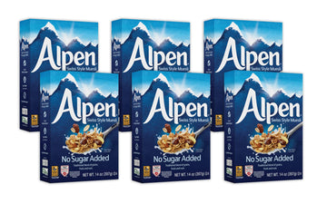 Alpen No Sugar Added Cereal, 14 Ounce, Pack of 12