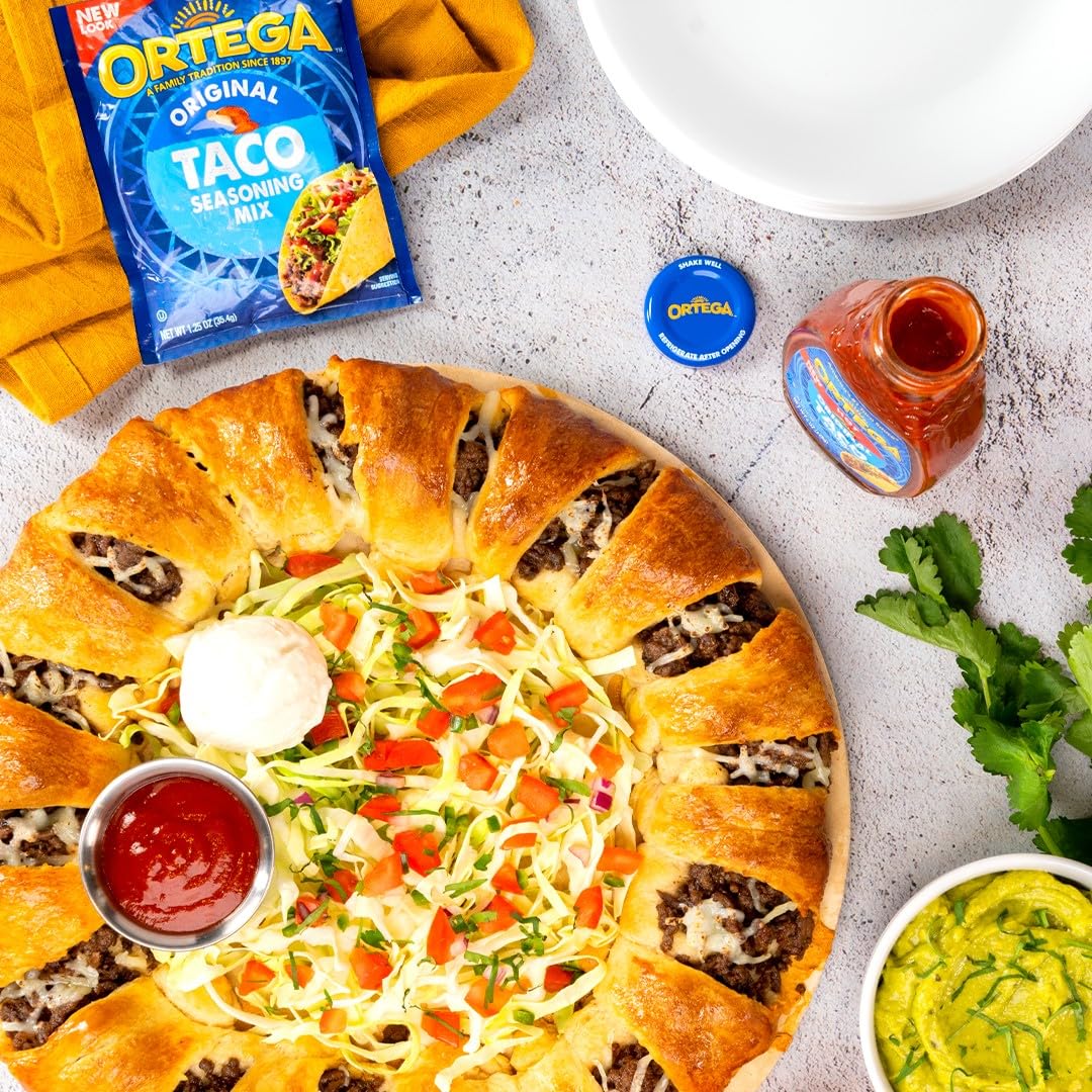 Ortega Seasoning Mix, Taco, 3 Ounce (Pack Of 12)