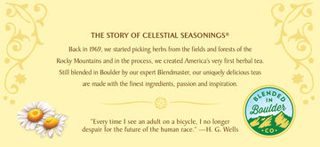 Celestial Seasonings Herbal Tea, Chamomile, 20 Count