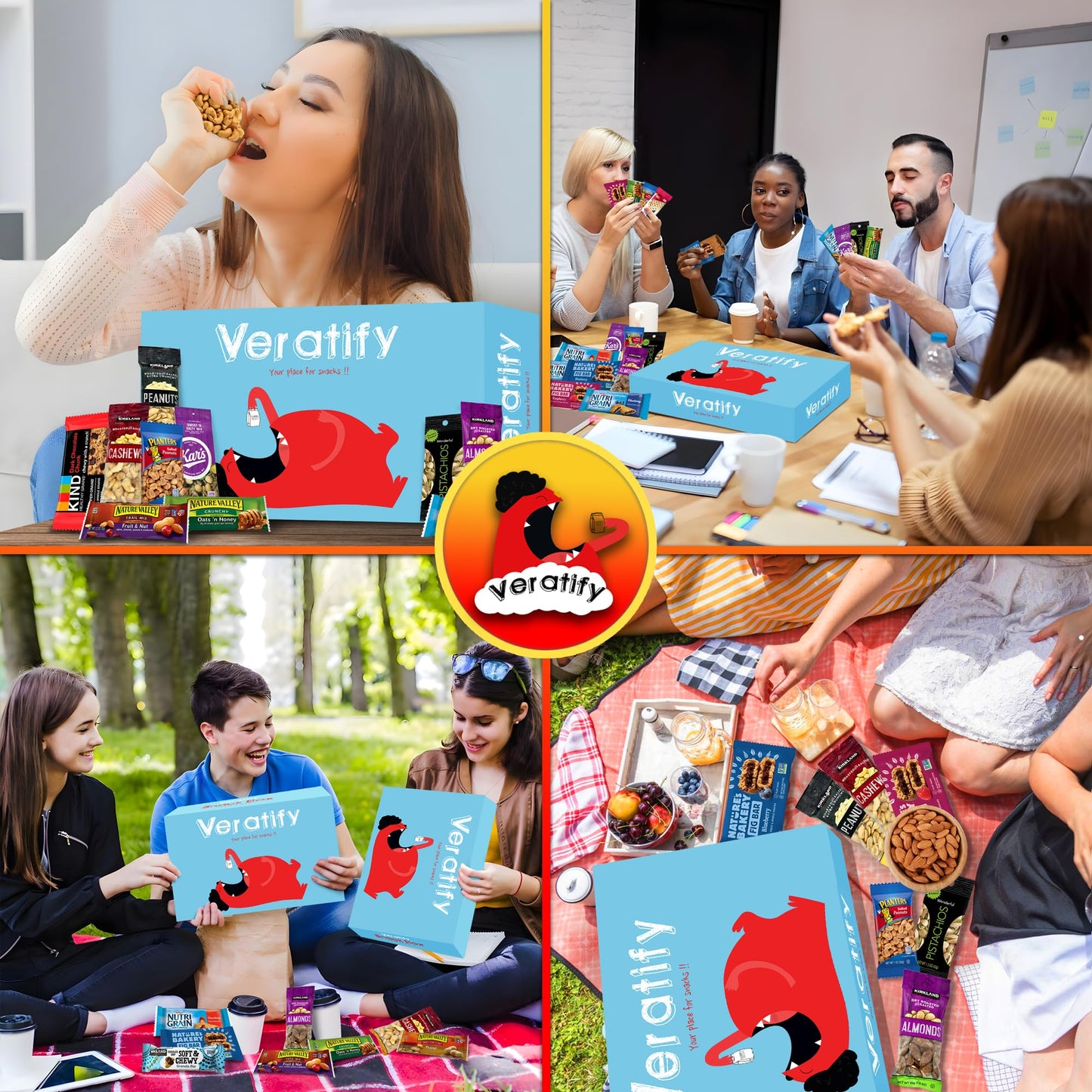 Snacks Gift Variety Basket For Adults (101 Count) Snacks Gift Variety Package Gift Arrangement Perfect For Men, Women, Adults, M