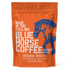 Blue Horse 'Gentle Giant' Hawaiian Roast, Arabica Whole Beans Blend (20% Kona), Medium Roast, 2.2 Lbs (35 oz), Farm-Fresh Arabic