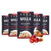 Wella Gluten-Free Oatmeal Alternative, Cranberry Pecan, 1.6 oz, Pack of 5, Vegan, High Protein, Low Net Carbs