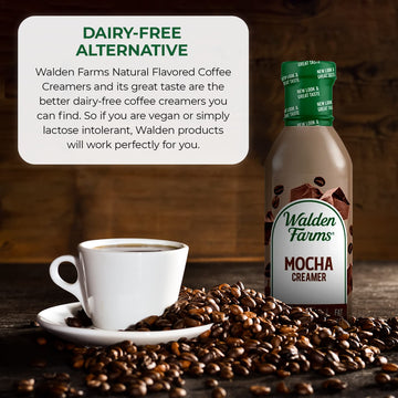 Walden Farms Creamers (12 Fl Oz (Pack Of 2), Mocha)