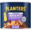 Planters Roasted Unsalted Mixed Nuts, 10.3 Oz Canister
