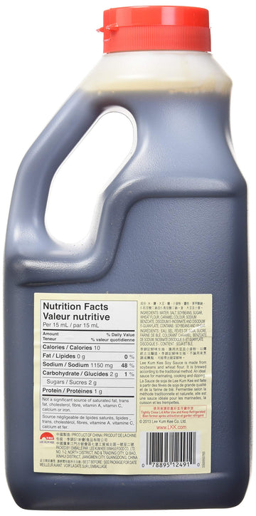 Lee Kum Kee Soy Sauce, 64 Oz Plastic Bottle, Original, 1.0 Count