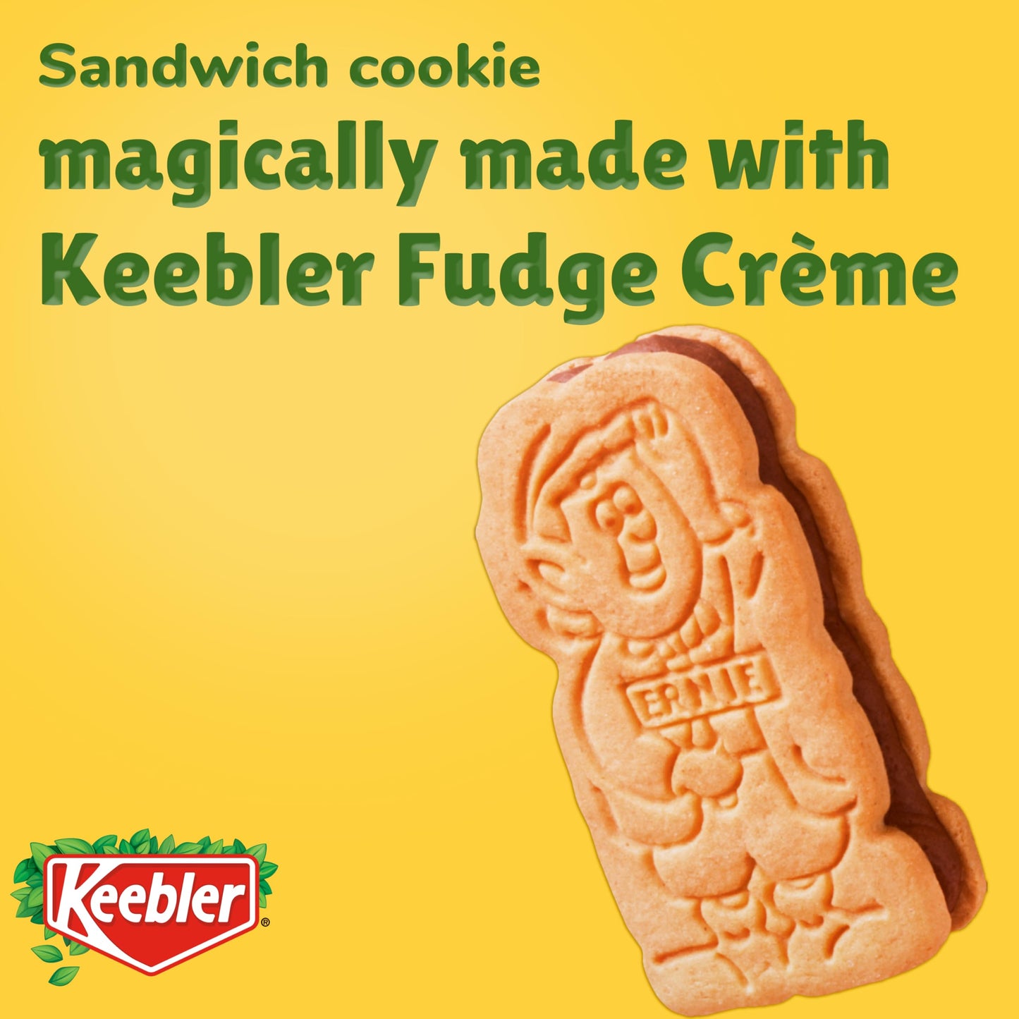 Keebler E.L. Fudge Elfwich Cookies, Sandwich Cookies Stuffed With Crme Filling, 13.4 Oz
