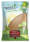 Food to Live - Organic Hard Red Wheat Berries, 10 Pounds Non-GMO, Kosher, Raw, Sproutable, Vegan, Sodium and Sugar Free