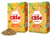 CBSé Yerba Mate Orange Flavor – Loose Leaf Yerba Mate Tea, Naturally Caffeinated, Gluten-Free - 2 Pack (500 g Each)