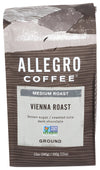 Allegro Coffee Vienna Roast Ground Coffee, 12 Oz