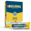 CLIF BUILDERS Protein Bars - Vanilla Almond Flavor - 20g Plant Based Protein - Gluten Free - Non-GMO - Low Glycemic - No Artificial Sweeteners - 2.4 oz. (12 Pack)