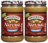 Smucker's Creamy Natural Peanut Butter, 26 oz, 2 pk