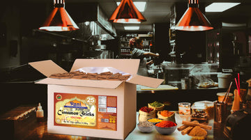 Rani Cinnamon Sticks 400Oz (25Lbs) 11.63Kg Bulk Box - 2300-2500 Sticks - Strong Aroma, Perfect For Baking, Cooking & Beverages | 3+ Inches Length - Cassia Saigon Cinnamon From Vietnam | Kosher