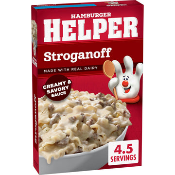 Hamburger Helper Pasta Stroganoff, 6.4 Ounces, 12 per Case.