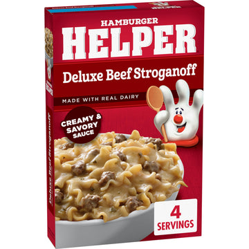 Hamburger Helper Deluxe Beef Stroganoff, 5.5 Ounces, 12 Per Case