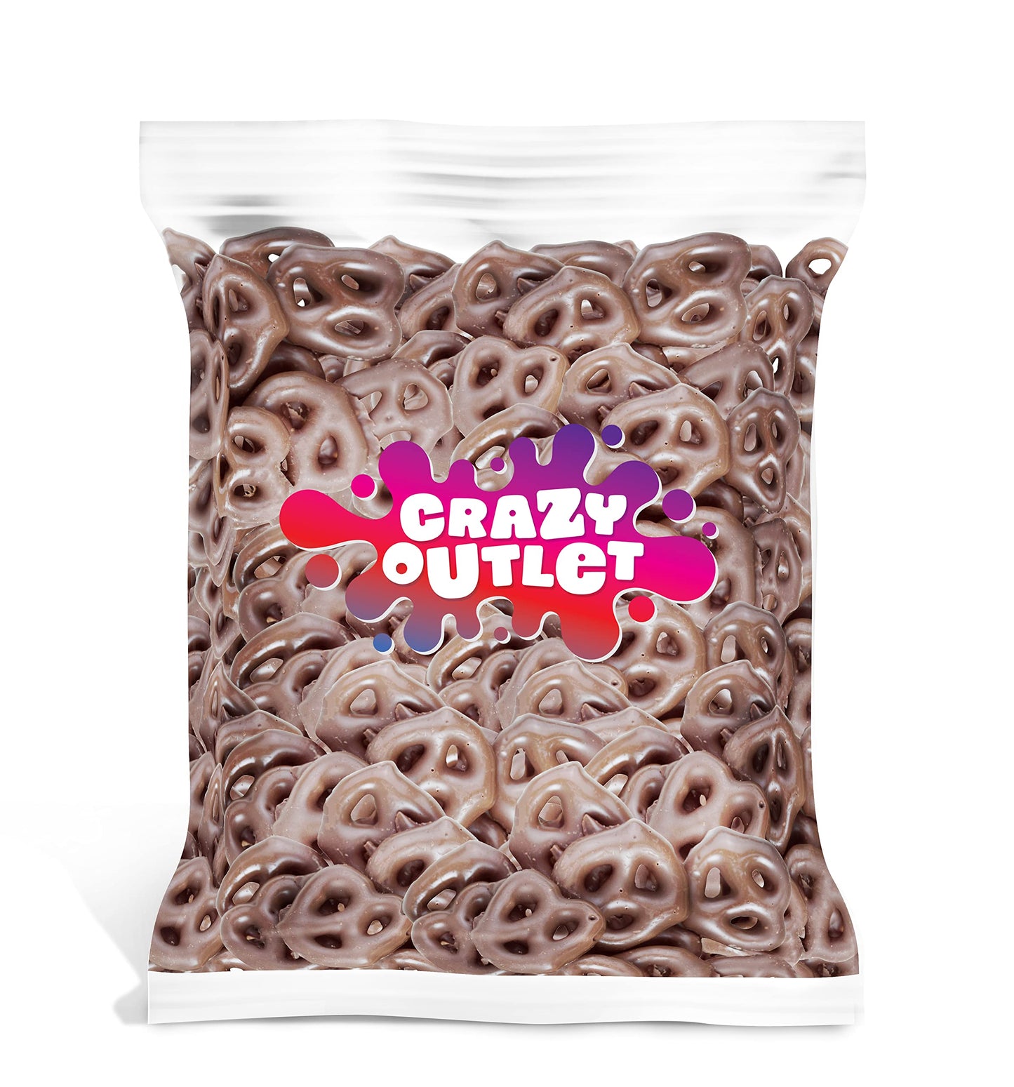 Milk Chocolate Covered Pretzels, Bulk Pack 5 Pounds