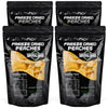 Survival Grocery Freeze Dried Peaches - All-Natural, No Added Sugar, 24 oz. (4 Bags)