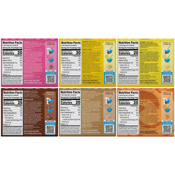 Simply Desserts Strawberry Chocolate Vanilla Banana Salted Caramel Lemon Instant Pudding Sugar-Free Variety 6-Pack - Healthy Dessert Keto Snacks Vegan & Diabetic-Friendly Kosher 1.7 Oz Ea