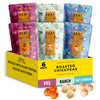 Roasted Chickpeas by Zest Delites, Chickpea Snacks, Dried Chick Peas, Healthy Snacks for Adults, Plant Protein Snacks, Barbeque,