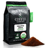 The Bean Organic Coffee Company Mocha Java, Medium Roast, Ground Coffee, 16-Ounce Bag,Café Molido Tostado Organico