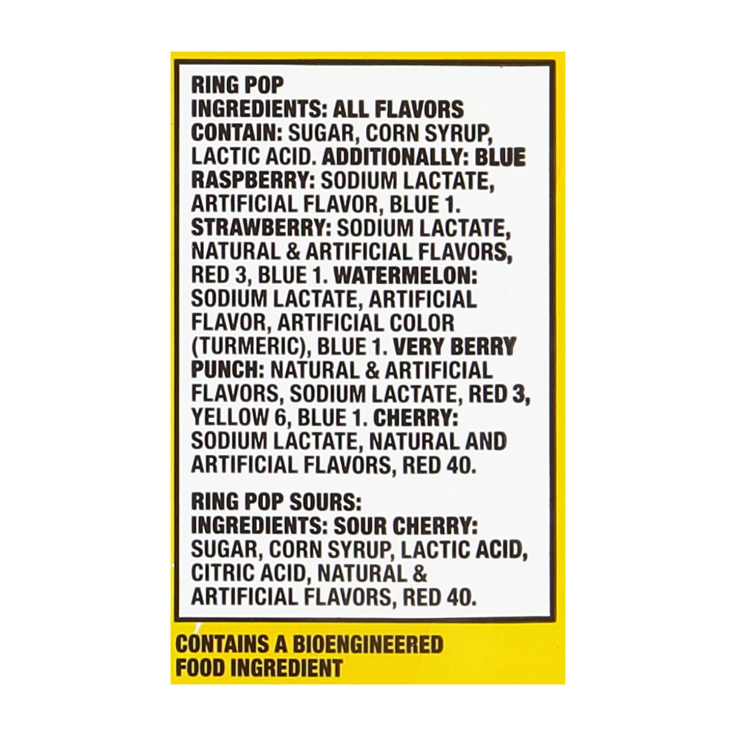 Ring Pop Individually Wrapped Bulk Lollipop Variety Party Pack - 15 Count Lollipop Valentines Day Suckers W/ Assorted Fruity Fla