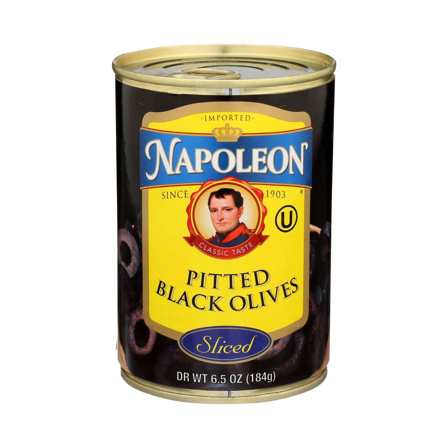 Napoleon Co. Sliced Black Olives (12X6.5Oz )