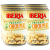 Iberia Organic Chickpeas 15.5 oz (Pack of 8)