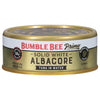 Bumble Bee Prime Solid White Albacore Tuna In Water, 5 Oz Can - Premium Wild Caught Tuna - 32G Protein Per Serving - Non-Gmo Project Verified, Gluten Free, Kosher