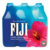 FIJI Natural Artesian Bottled Water 500 mL / 16.9 Fl Ounce (Pack of 6) - 100% Recycled Plastic