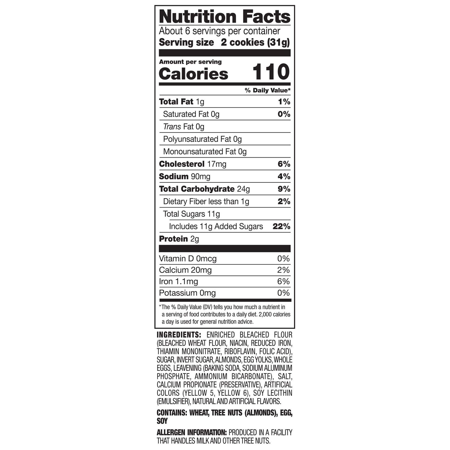 Stella Doro, Almond Toast, 6.6oz Bag (Pack of 6)