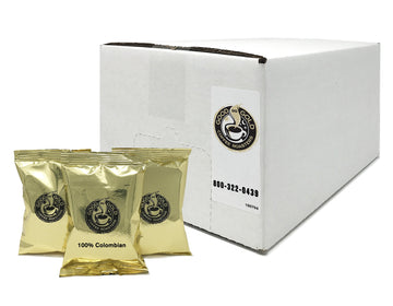 Sumatra Dark Roast Coffee Pods - Good As Gold Coffee - (1 Box / 18 Single Serve Coffee Pods)