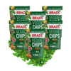 Brads Plant Based Organic Veggie Chips, Kale, 6 Bags, 12 Servings Total-3 Ounce (Pack of 6)