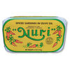 Nuri Portuguese Sardines In Spiced Olive Oil - 4 Pack - (4.4 Oz Cans)