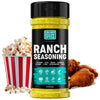 Popcorn Seasoning Ranch Flavoring - Ranch Seasoning Powder For Salad, Chicken Wings & Steak. Gluten Free & Low Sodium Salad Topp