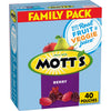 Motts Fruit Flavored Snacks, Halloween Treats, Berry, Gluten Free Snack, Family Pack, 40 Ct, 32 oz