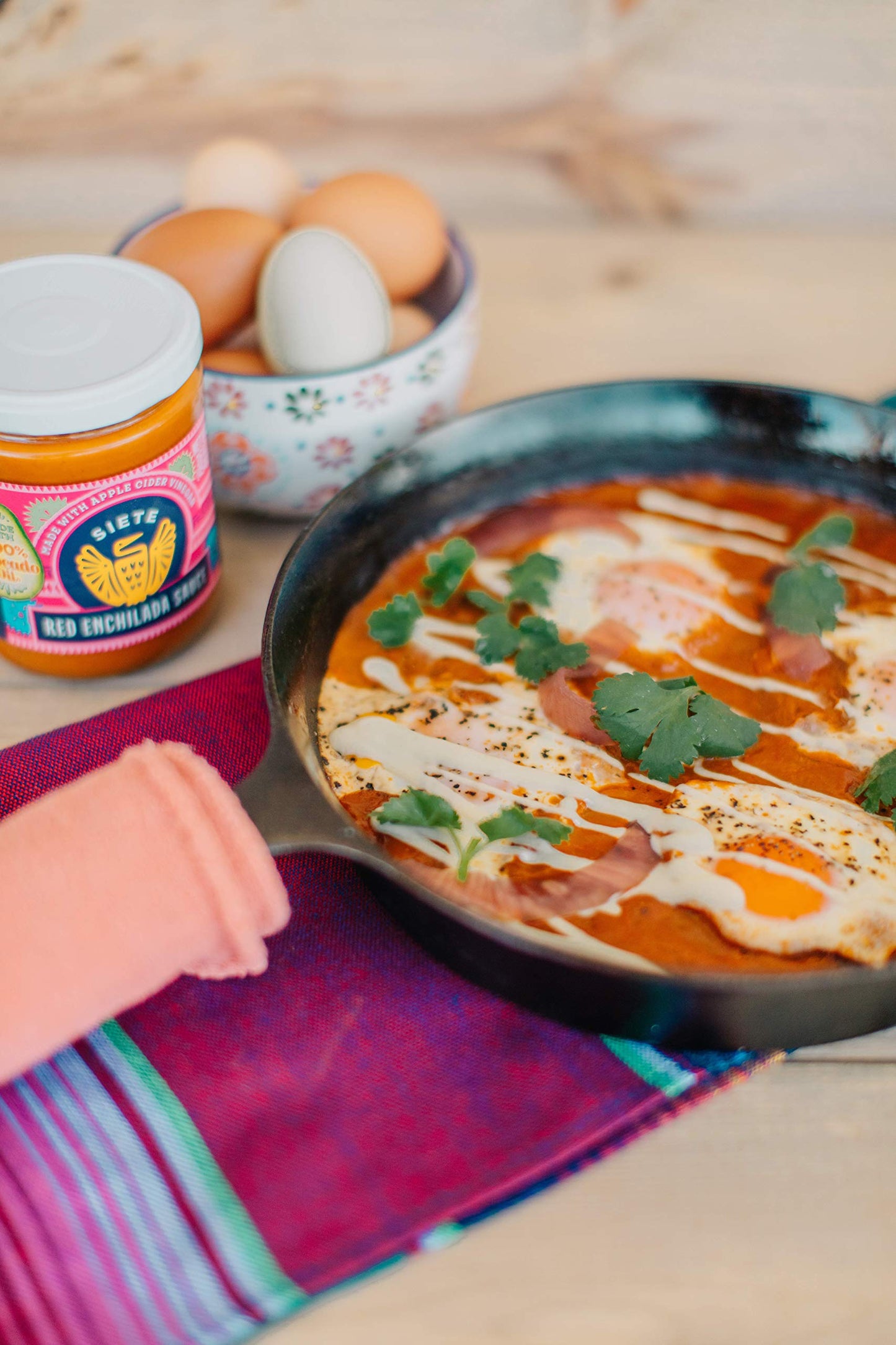 Siete Family Foods Red Enchilada Sauce 15 OZ