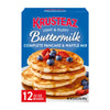 Krusteaz Light Fluffy Pancake Mix No Artificial Flavors Colors Or Preservatives Buttermilk, 32 Ounce (Pack Of 12)